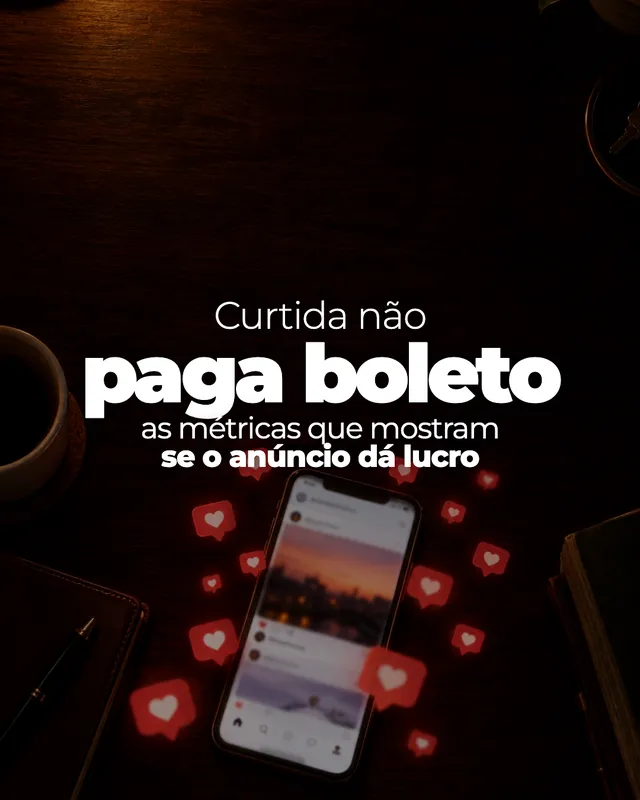 Curtida não paga boleto: as métricas que mostram se o anúncio dá lucro